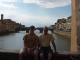 Drew and Chet on the Ponte Vecchio